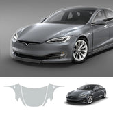 Glossy TPU Invisible Full Car Paint Protection Film (PPF) for Tesla Model S (2016-2020)